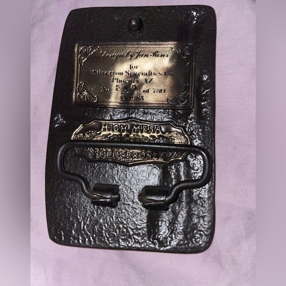 Rio Grande Southern Railroad Ophir Loop Limited Bronze Belt Buckle (RARE) - Picture 7 of 9